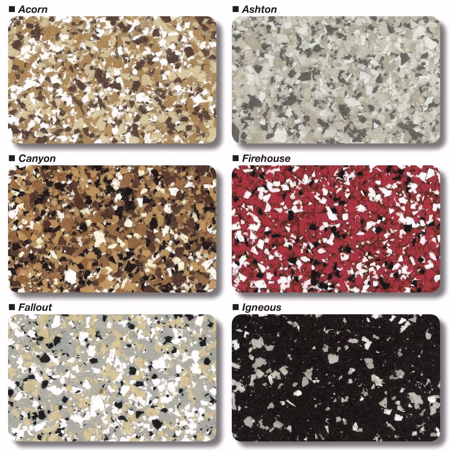 Flake Epoxy Flooring Colors Phoenix Arizona