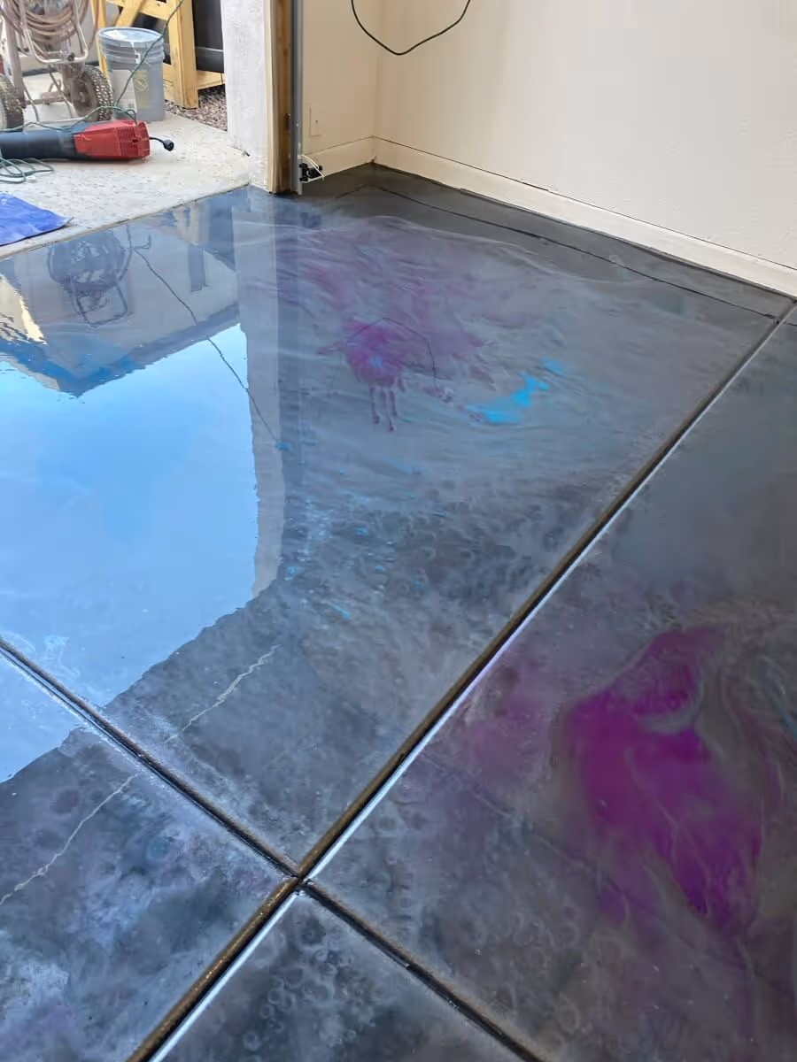 Metallic Epoxy Flooring Phoenix Az