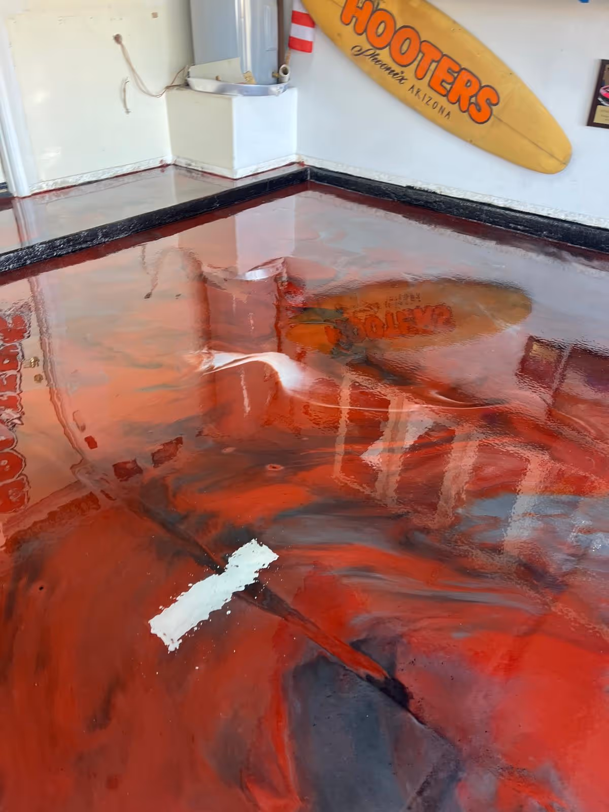 Metallic epoxy floor in Phoenix