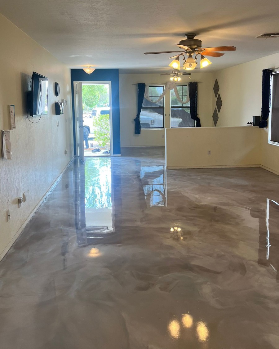 Phoenix House With Epoxy Flooring