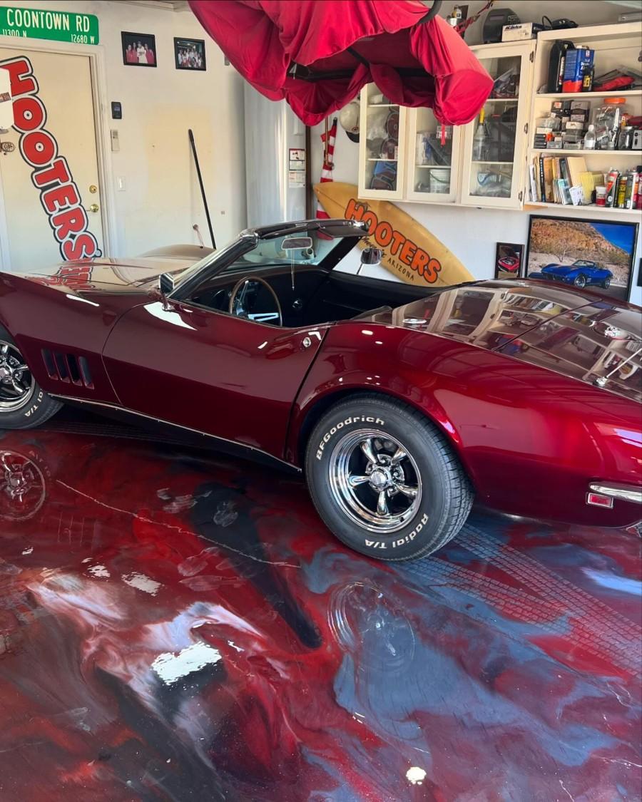 Metallic Epoxy Garage Flooring