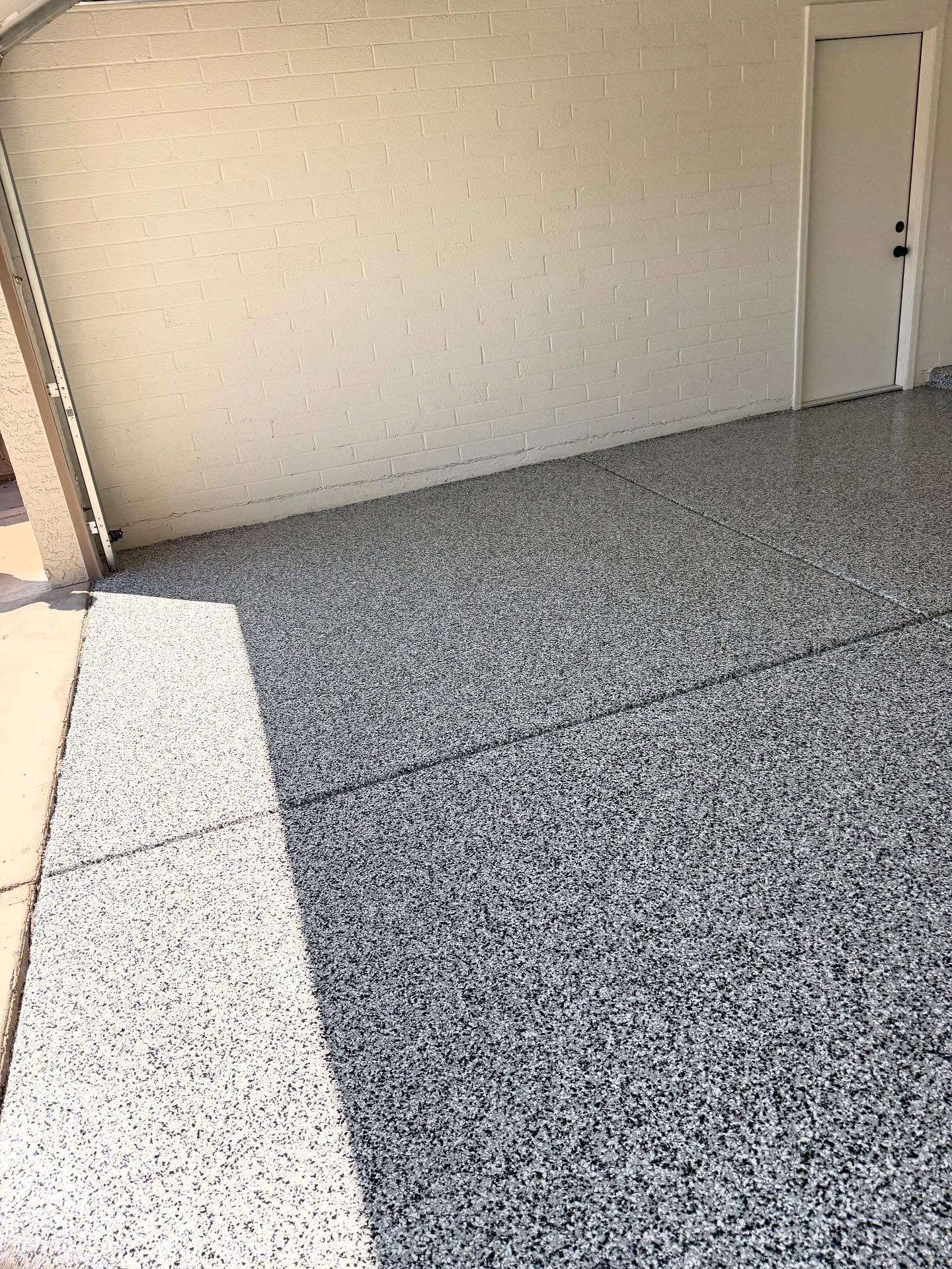 Garage Polyaspartic Flooring in Phoenix