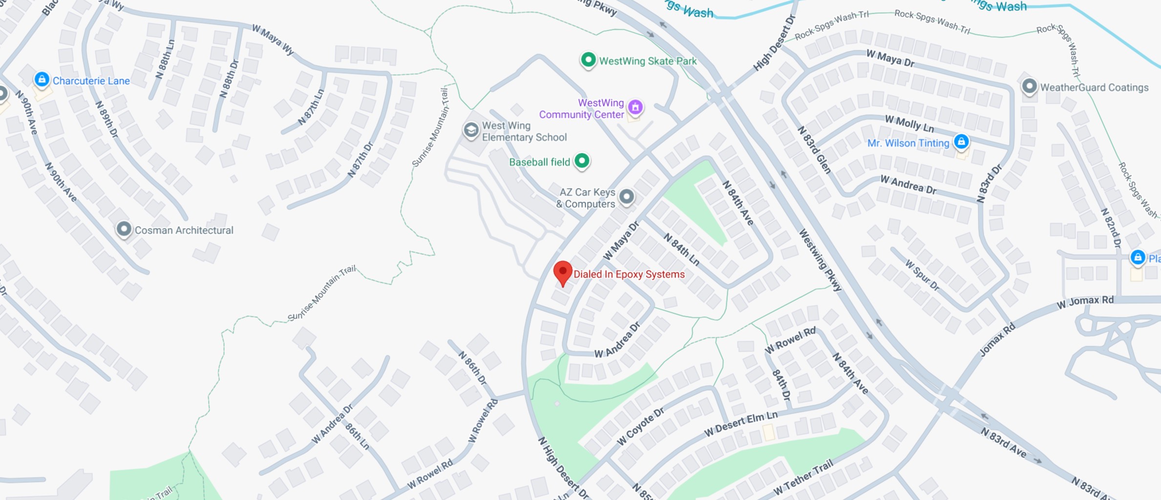 Dialed In Epoxy Location