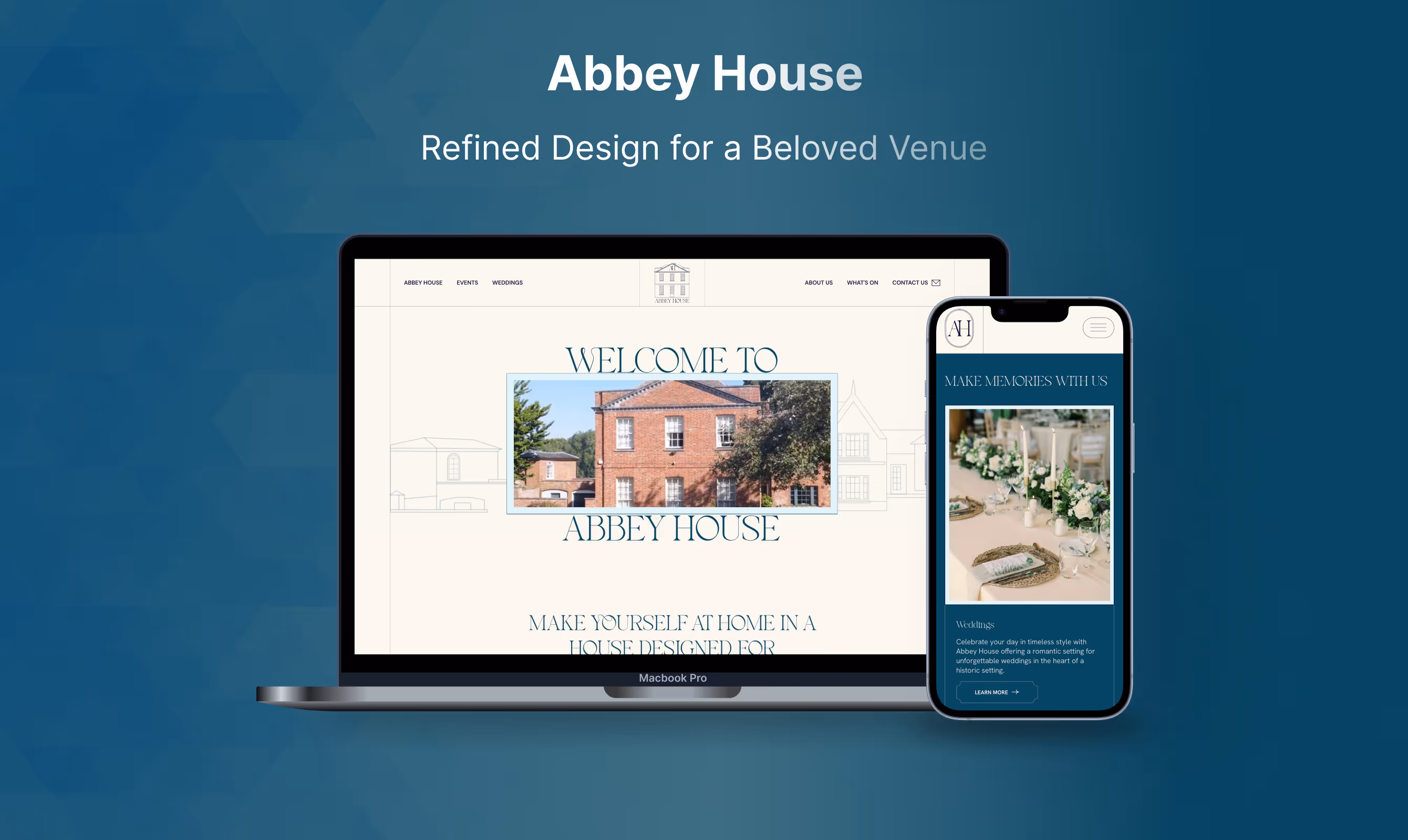 Custom Website for Interior design Agency