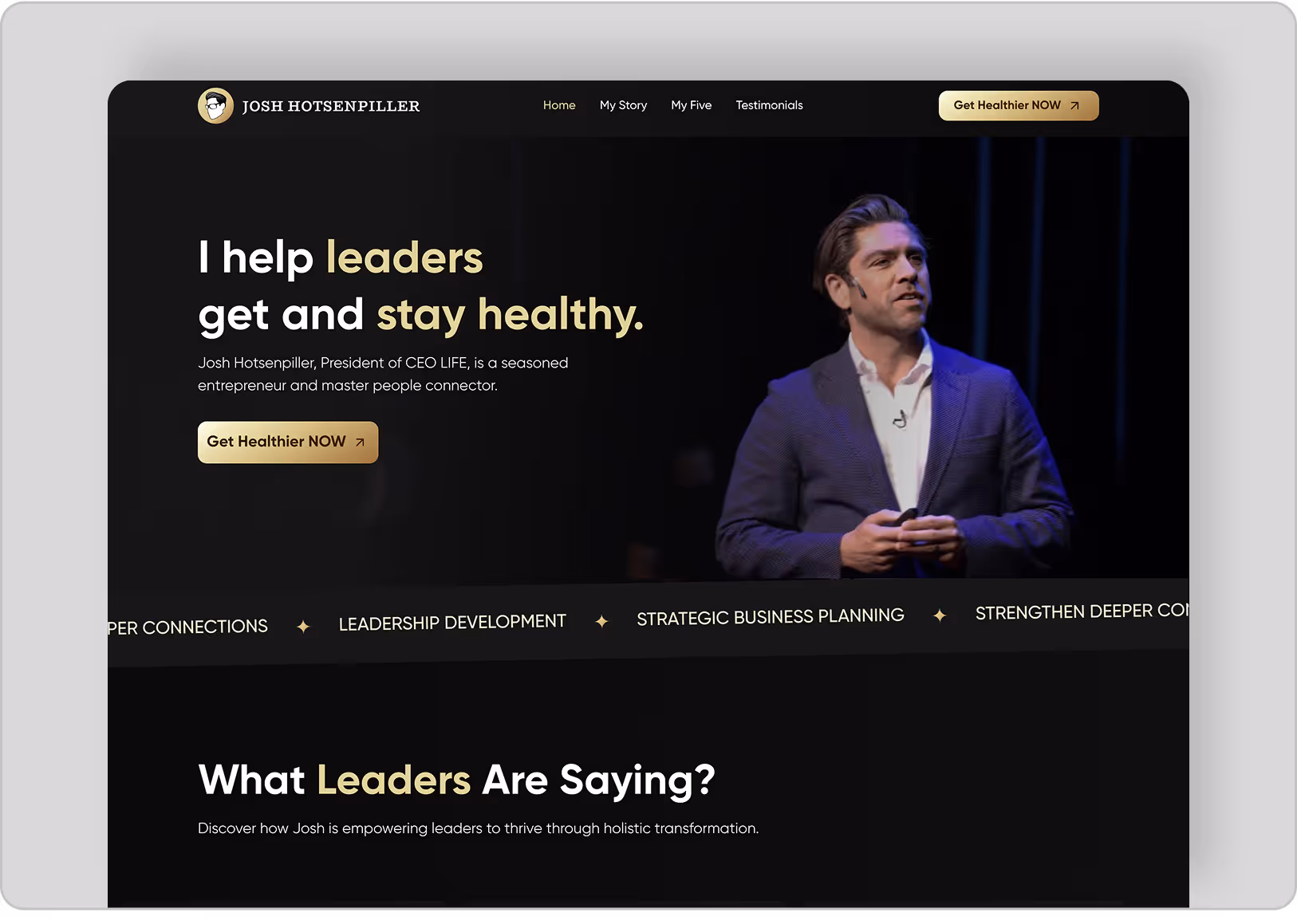 josh hotsenpillar website