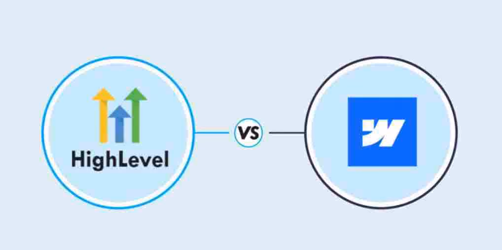 Webflow vs GoHighLevel: The No-Code Showdown for 2024