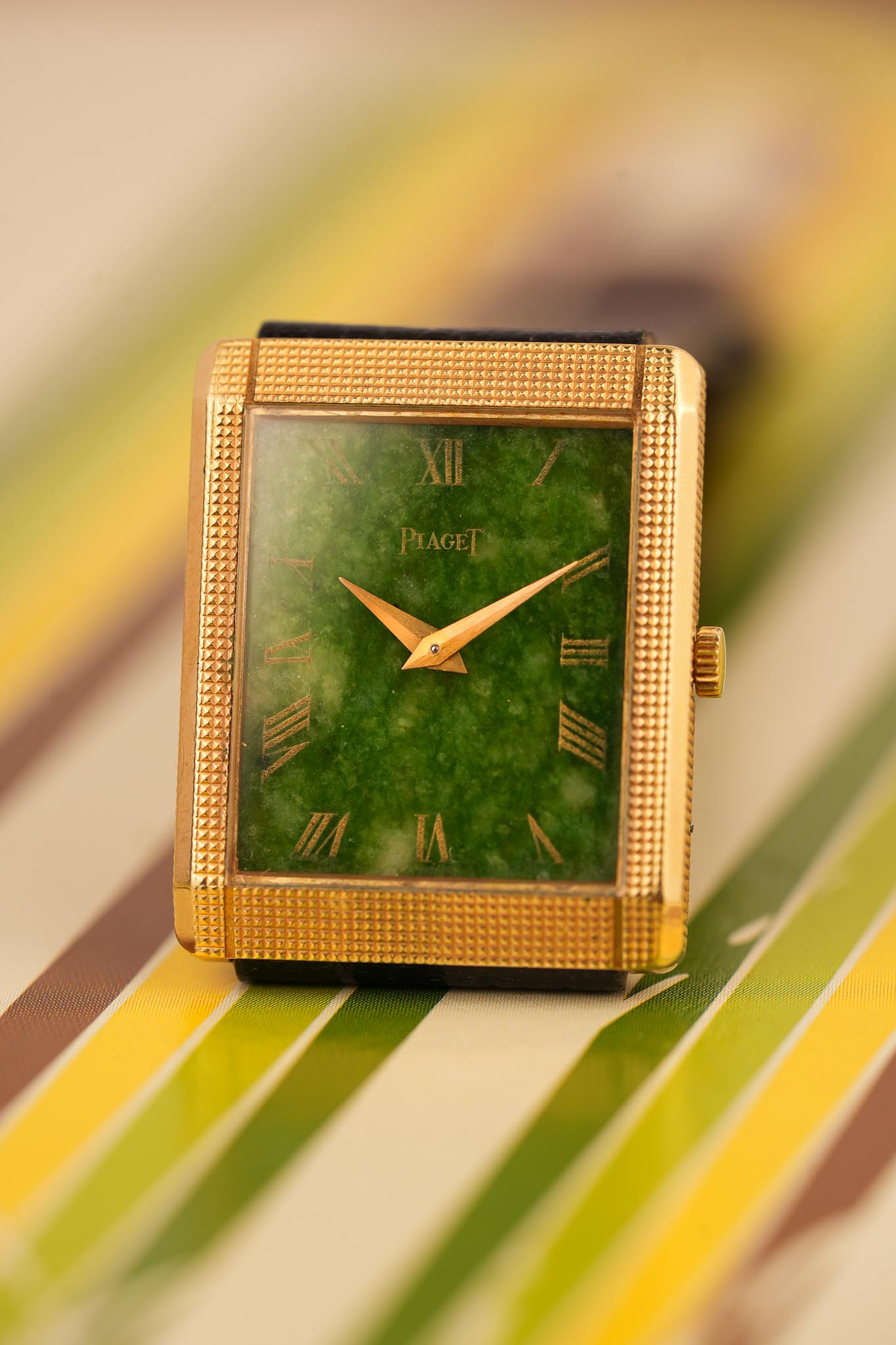 Piaget Green Jade Hobnail Tank