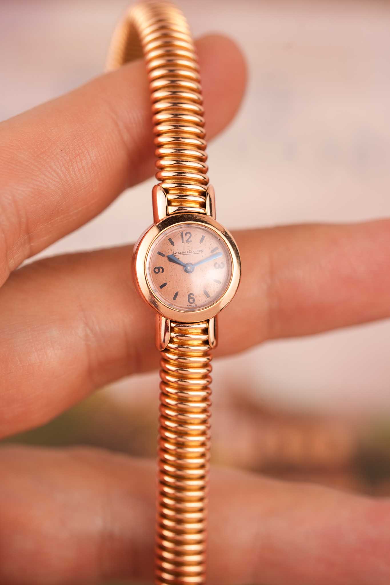 Jaeger-LeCoultre Pink Gold Tubogas