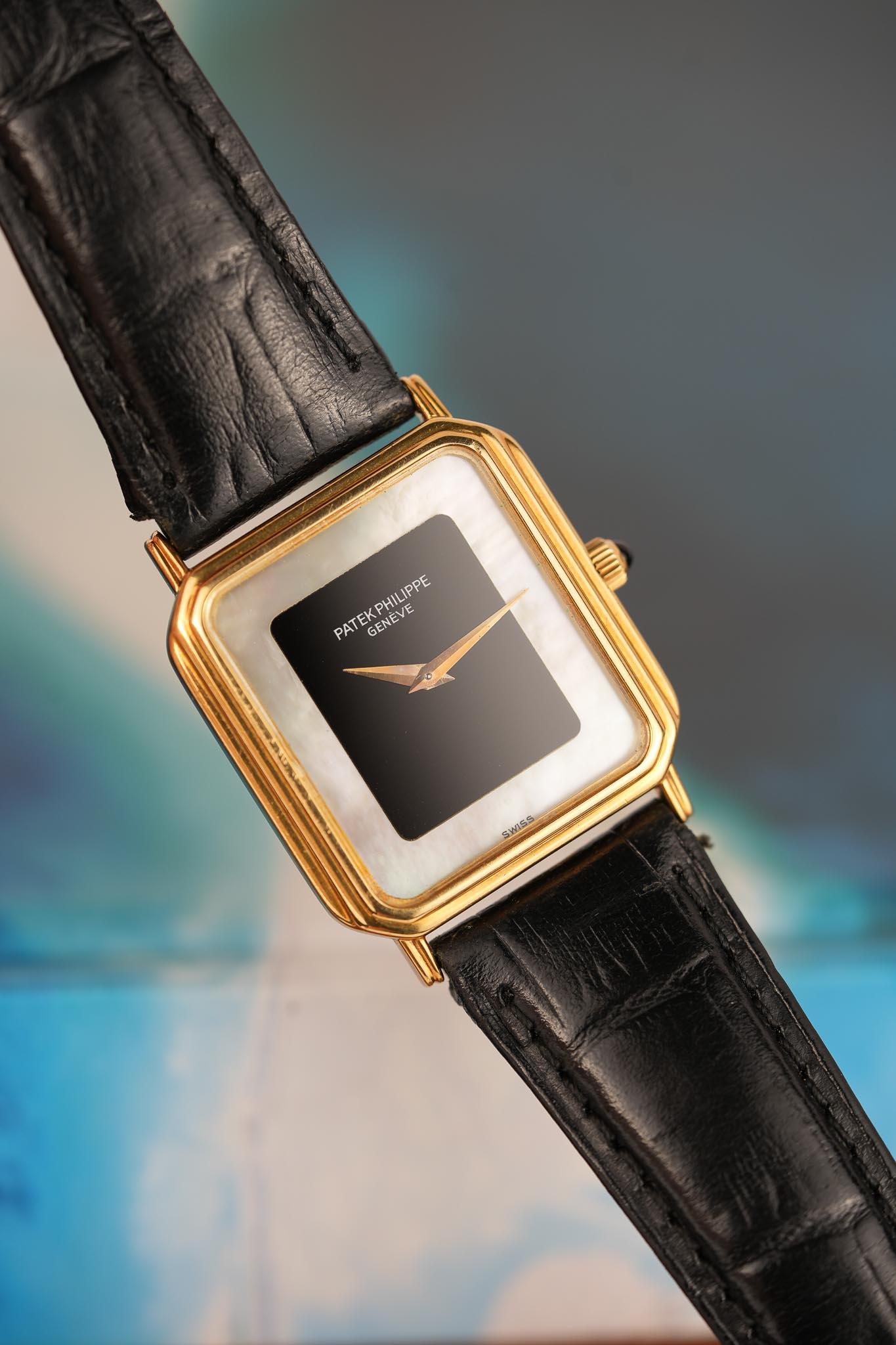 Patek Philippe Onyx and Mother-of-Pearl 3859