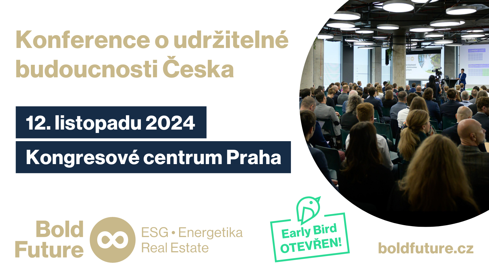 Bold Future 2024 | 12. listopadu | Kongresové centrum Praha