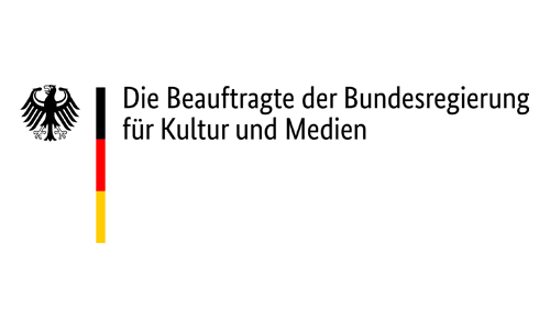 Logo der Beauftragten der Bundesregierung für Kultur und Medien (BKM), Auftraggeberin des KulturPass-Projekts