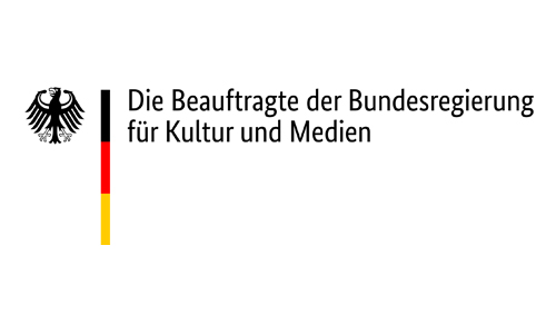 Logo der Beauftragten der Bundesregierung für Kultur und Medien (BKM), Auftraggeberin des KulturPass-Projekts