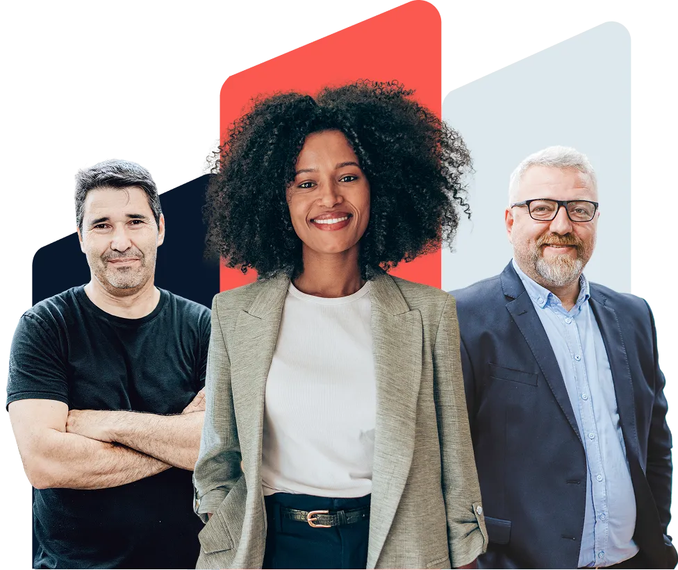 Three business owners