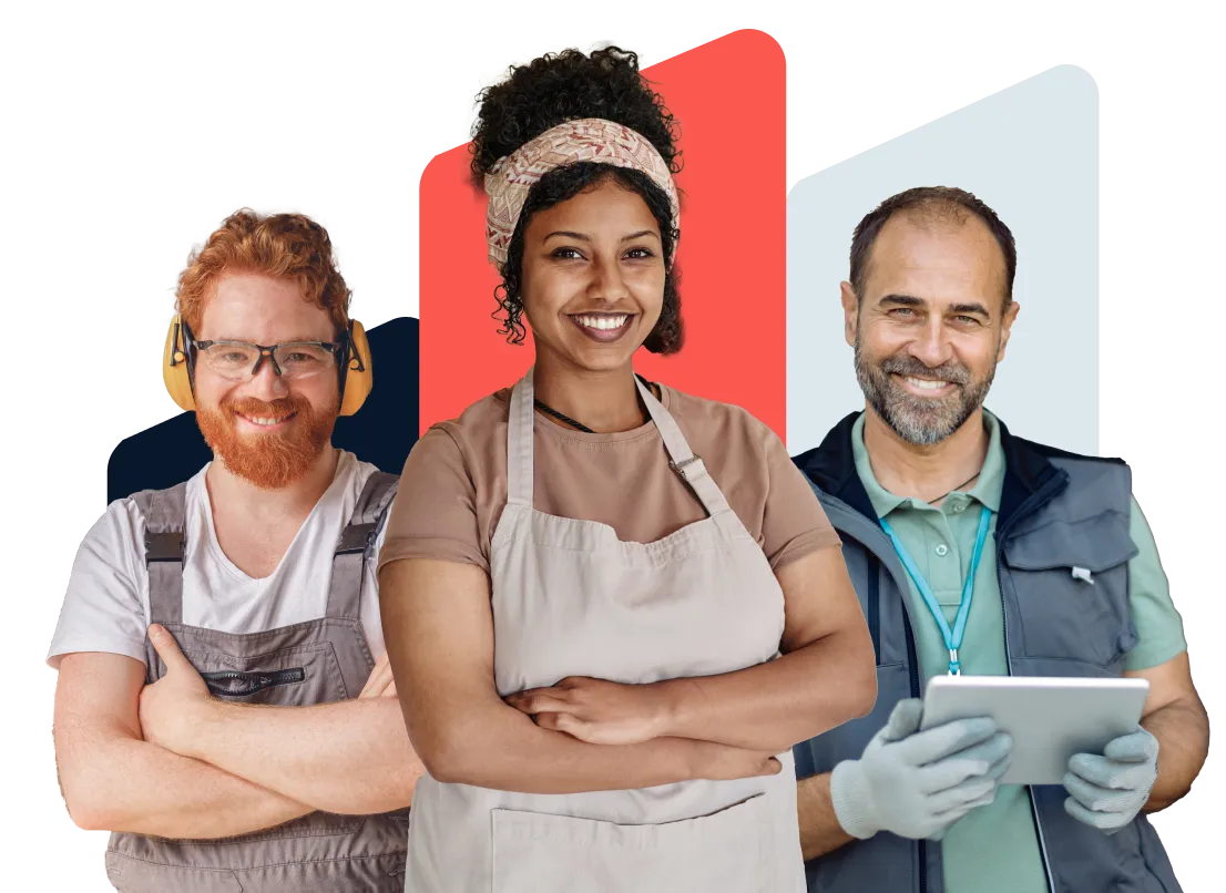 Three business owners