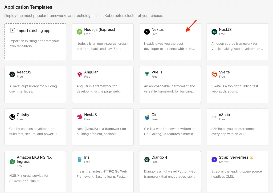 Microtica Templates Page