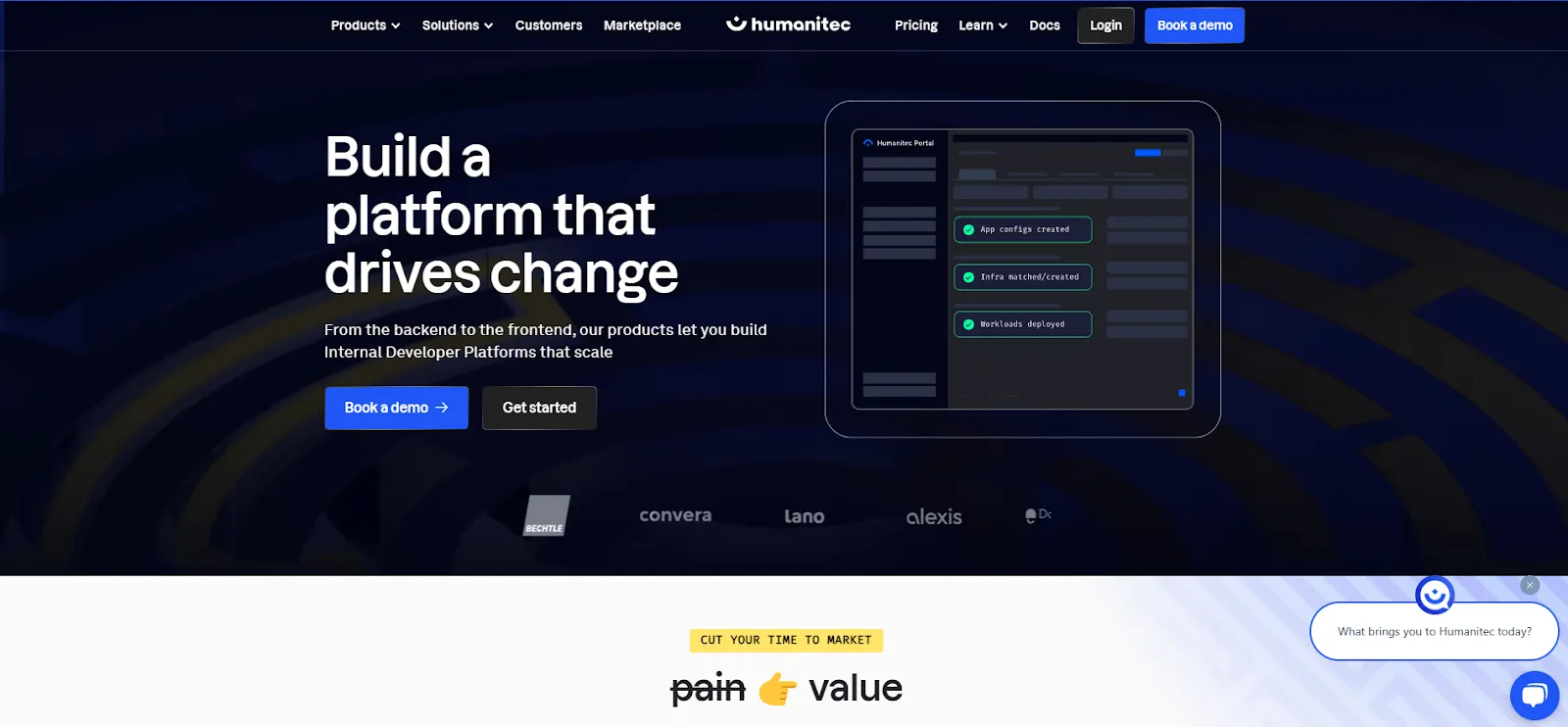 Humanitec Homepage