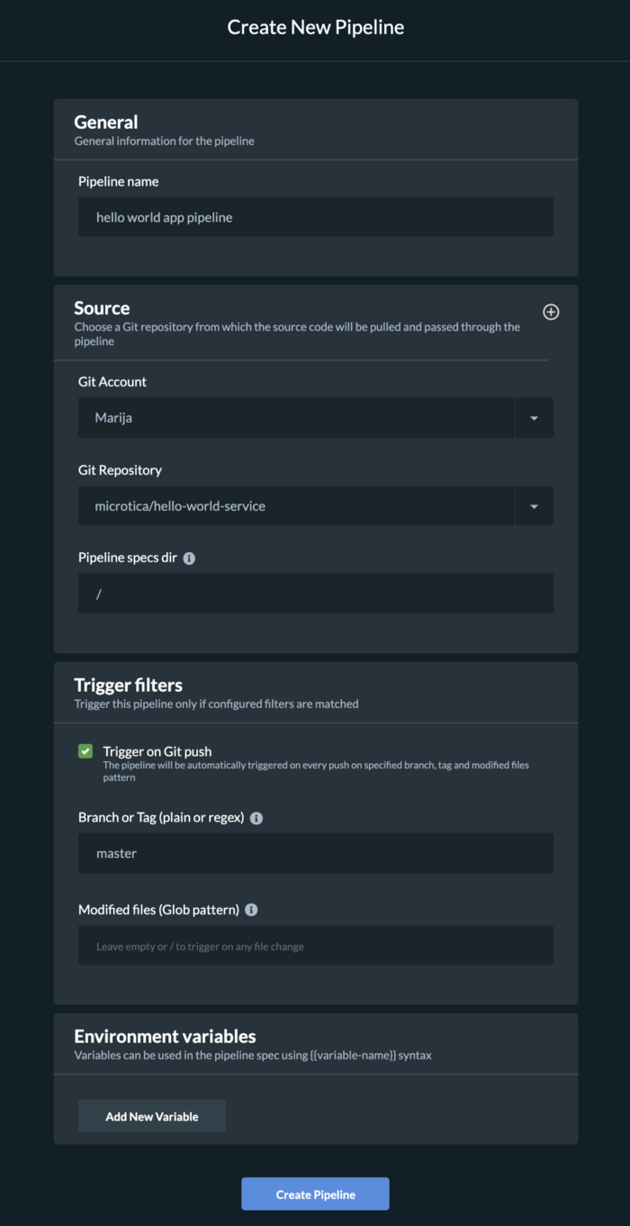 microtica-create-pipeline