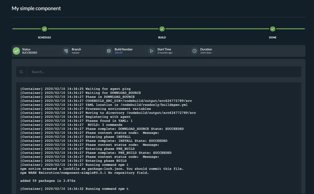 details-logs-cicd-pipeline