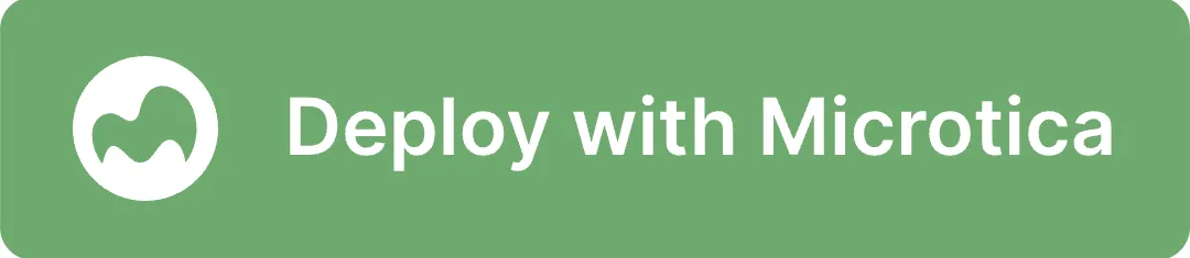 One-click Deploy on Microtica