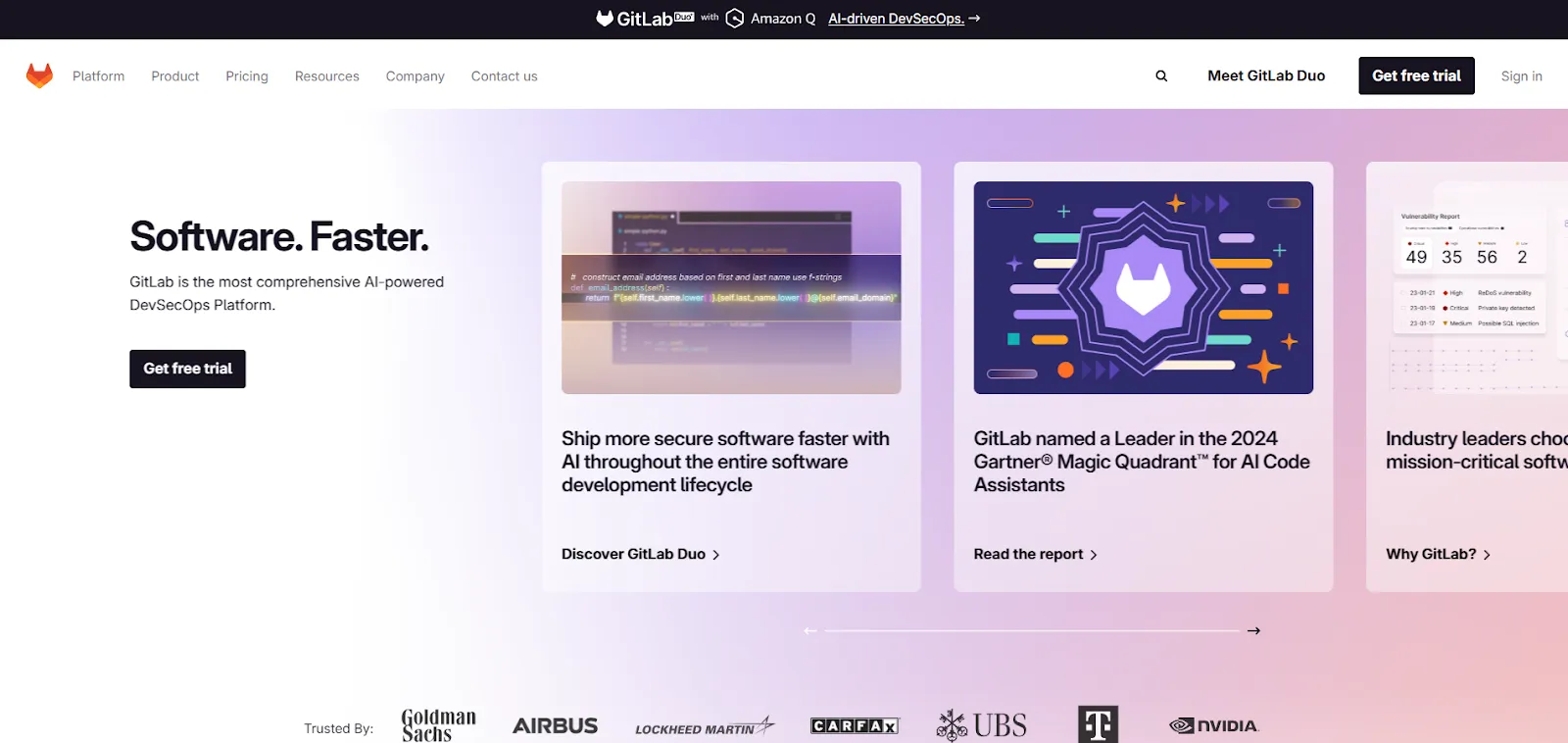 GitLab Homepage