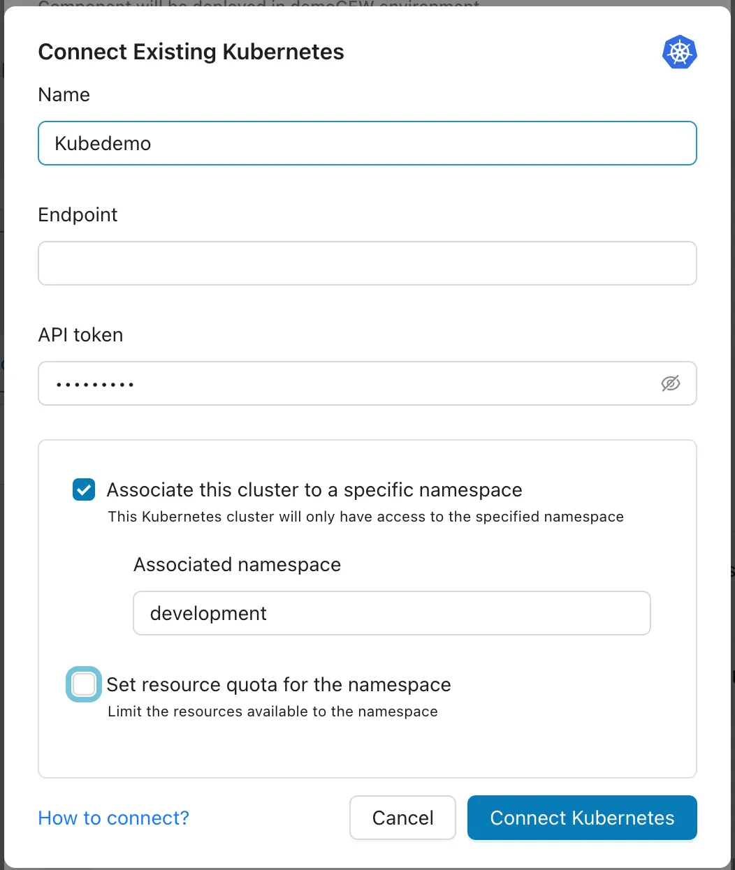 Microtica Kubernetes Namepace Management