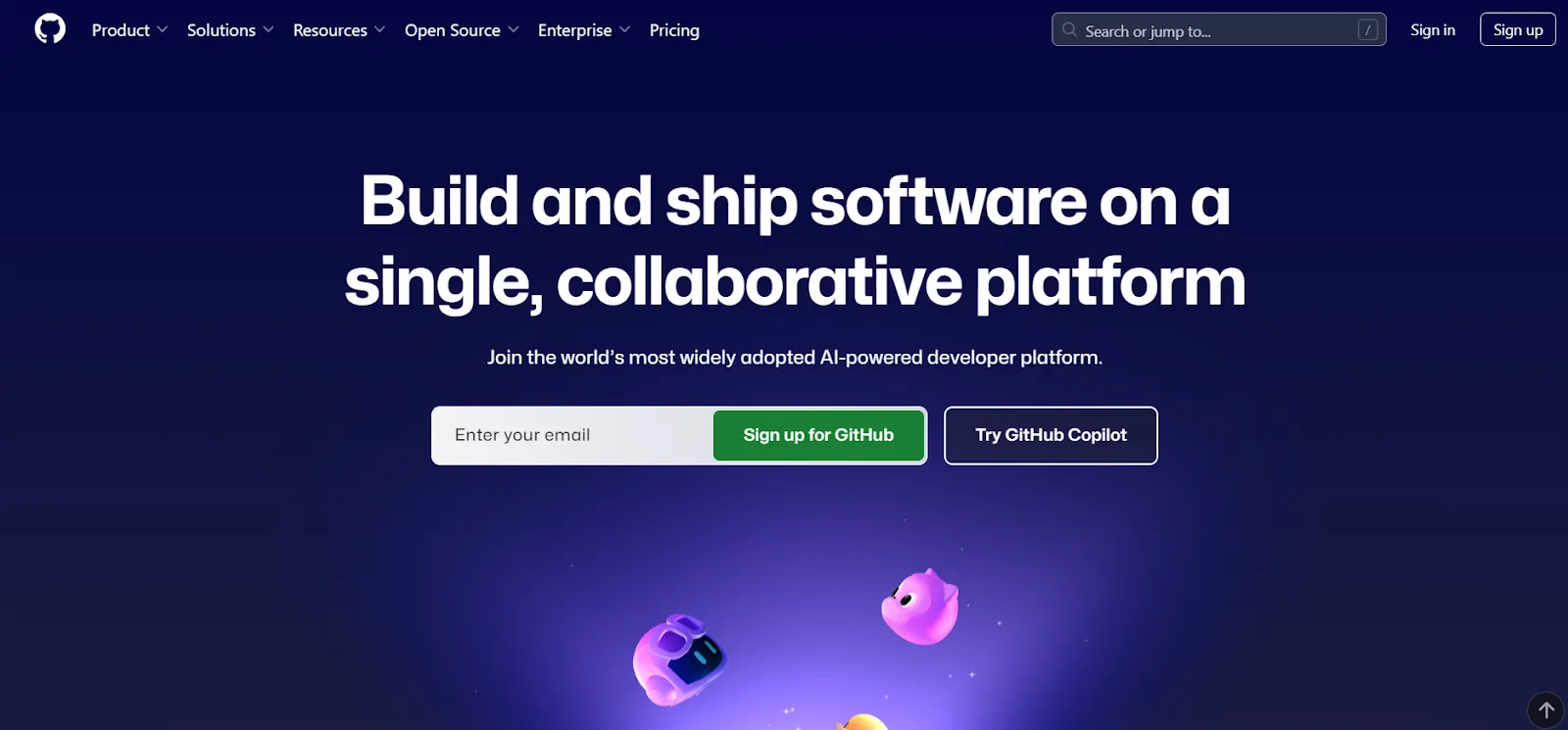 GitHub Homepage