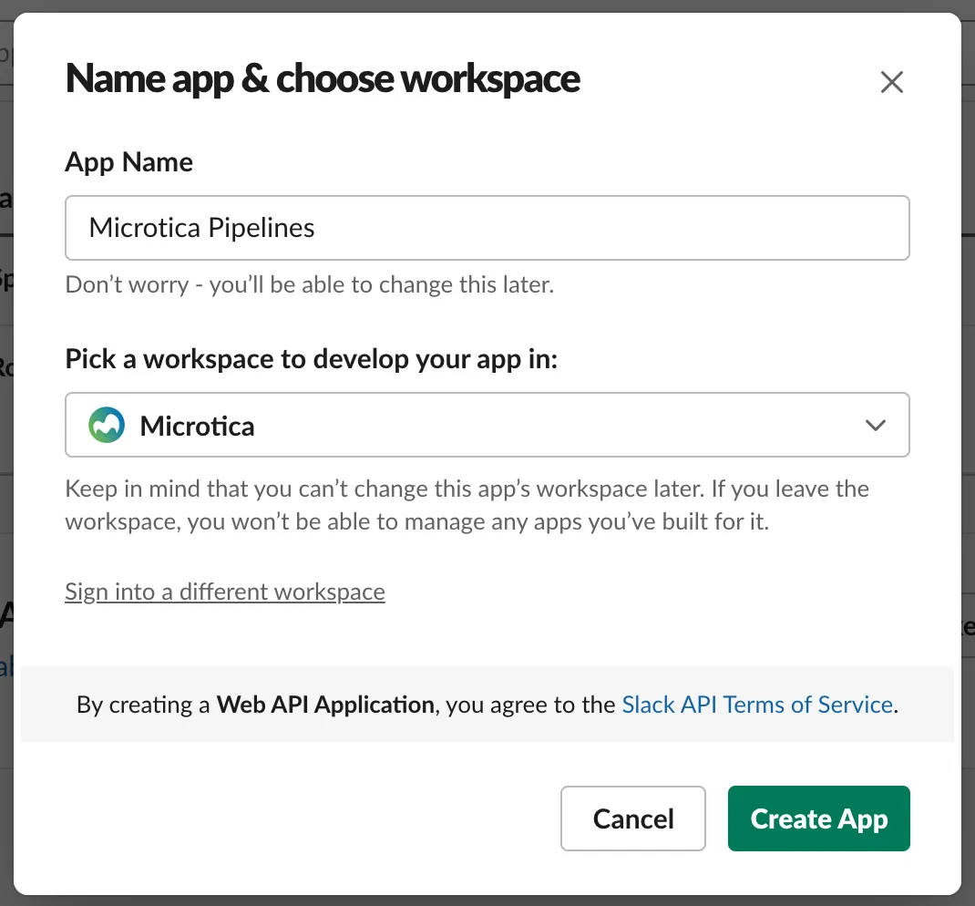 create-slack-app