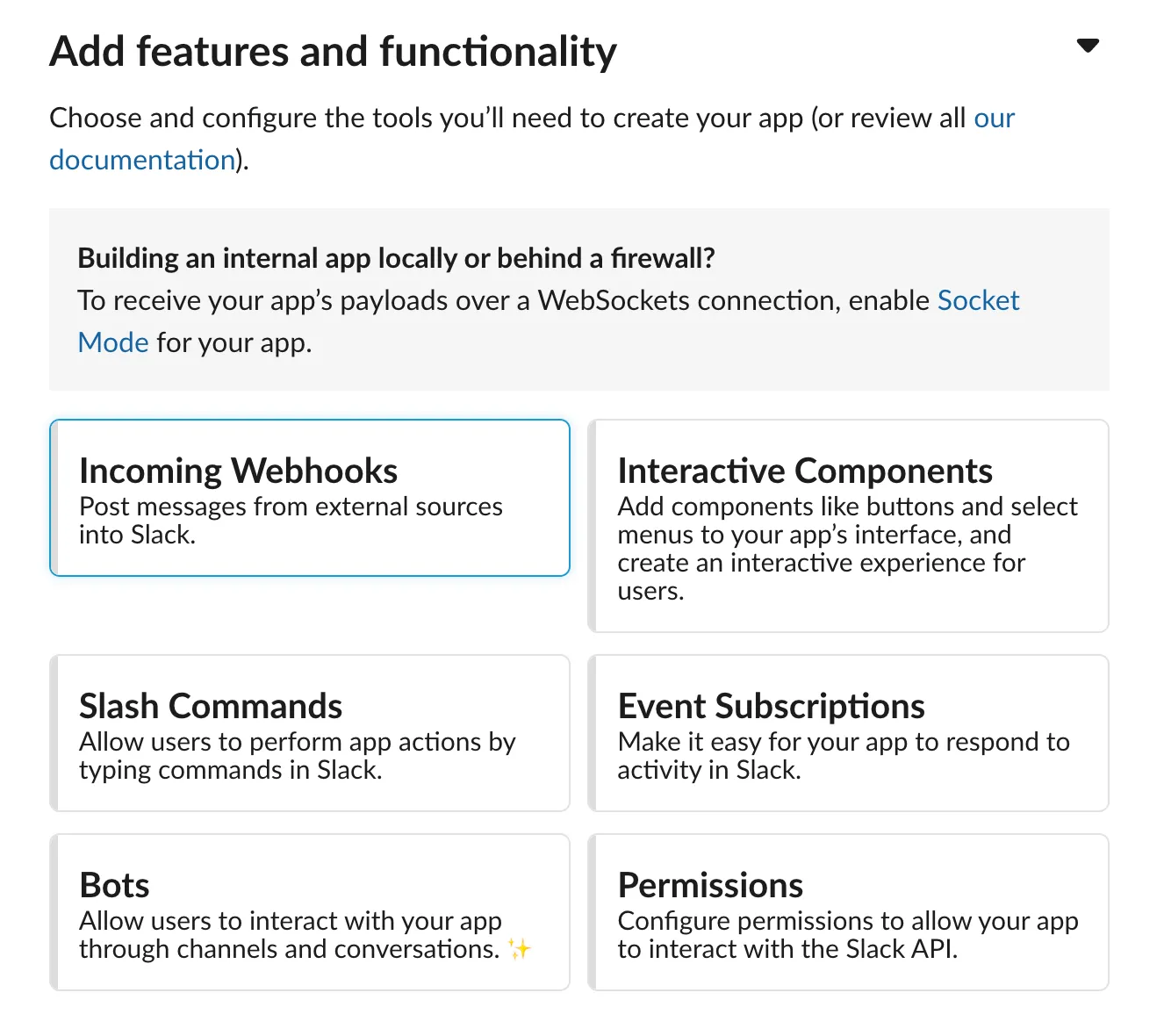 incoming webhooks