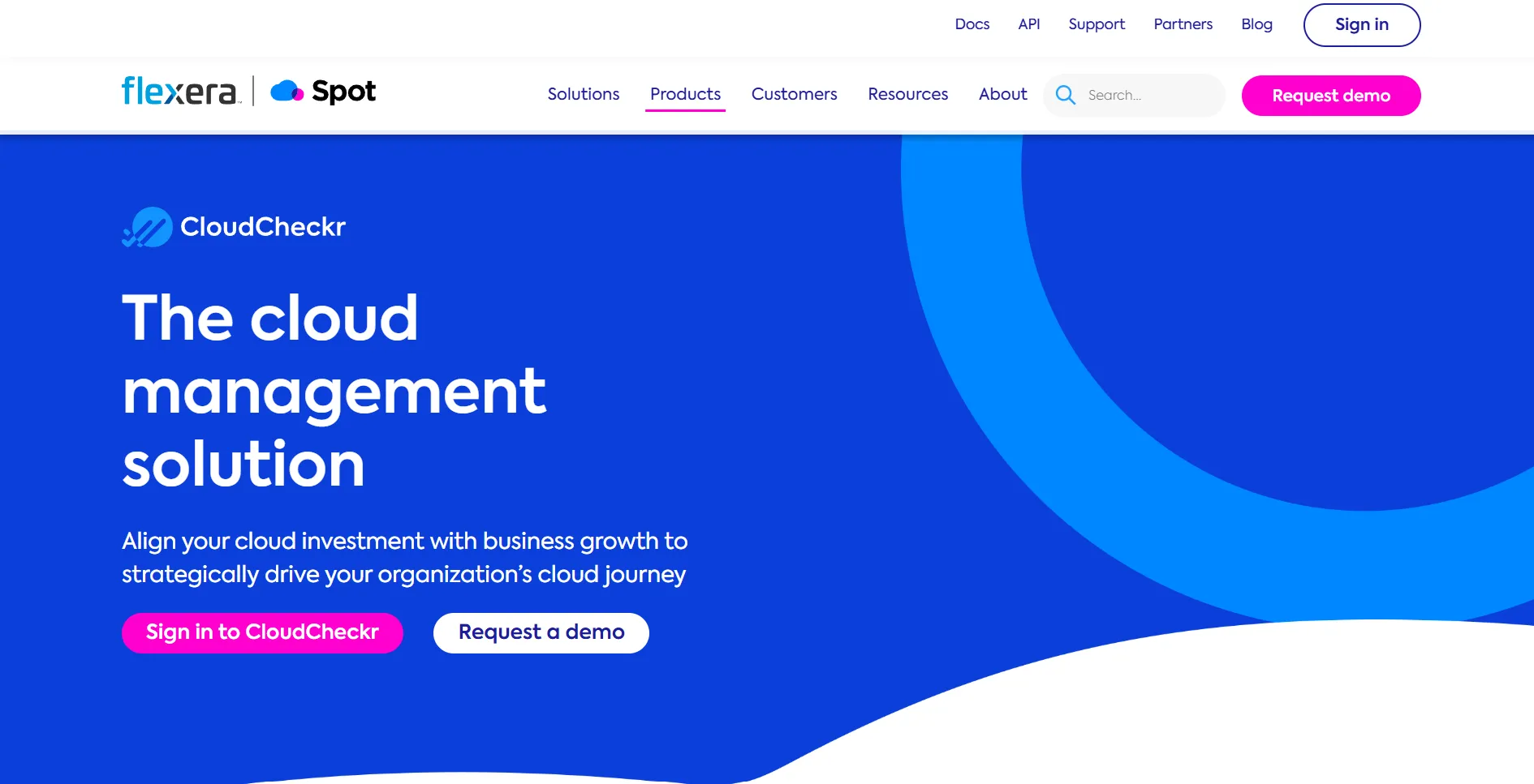 CloudCheckr Homepage