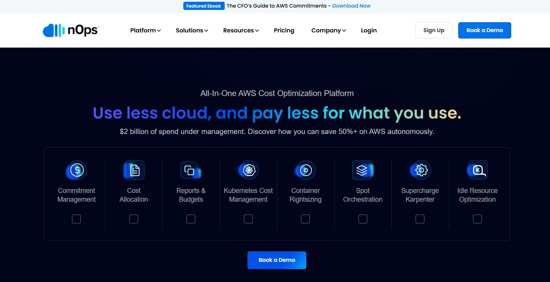 nOps Homepage