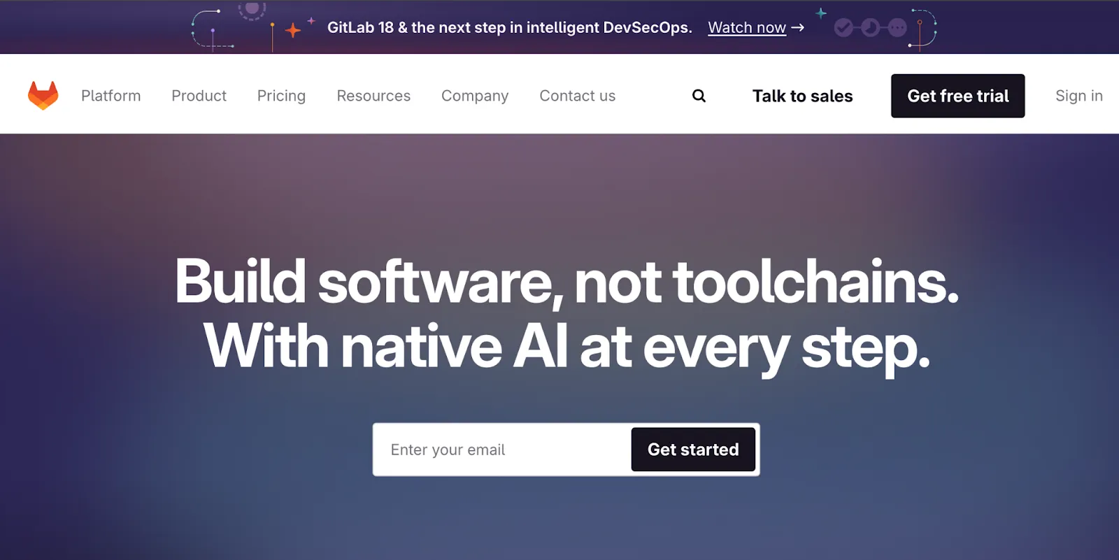 GitLab Homepage