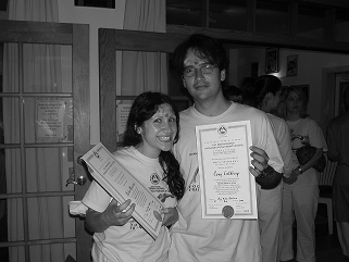 Wandered into a yoga ashram and became a yoga instructor