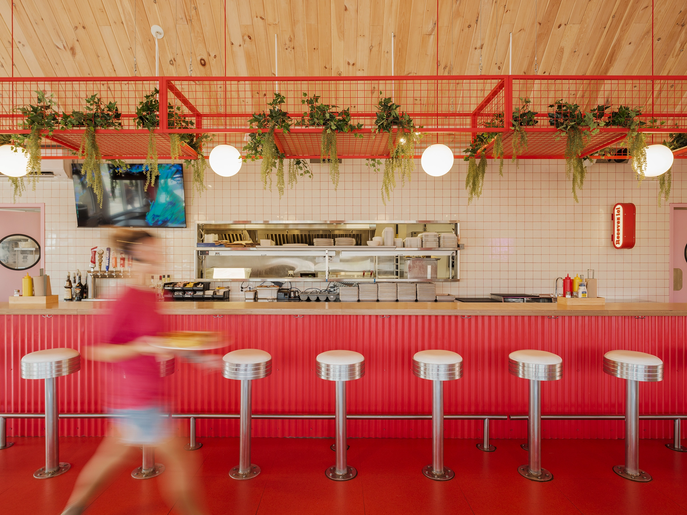 architecture-design intérieur-restaurant-rétro-casse-croûte-décor