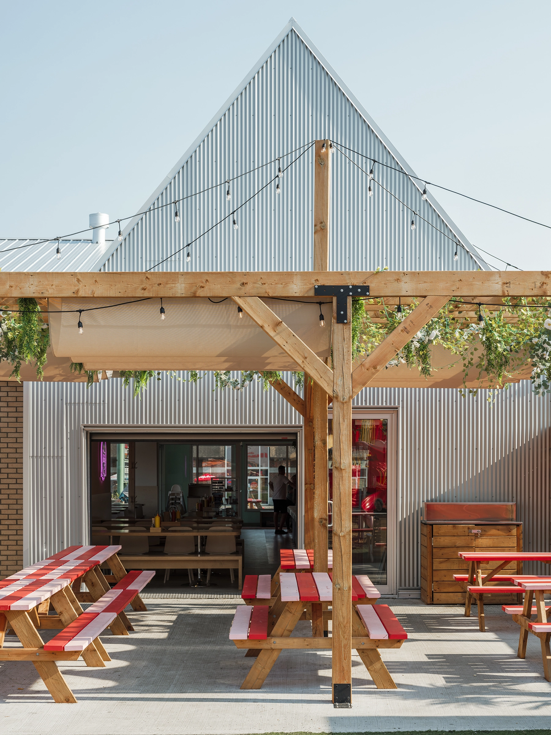 architecture-design intérieur-restaurant-rétro-casse-croûte-décor