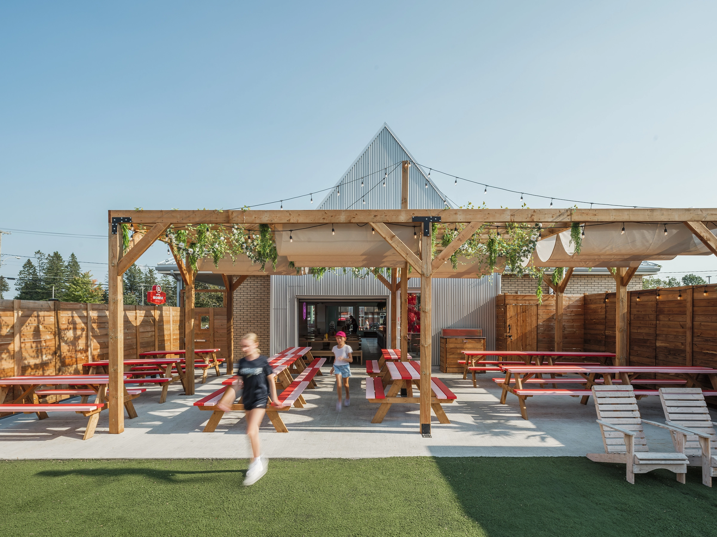 architecture-design intérieur-restaurant-rétro-casse-croûte-décor