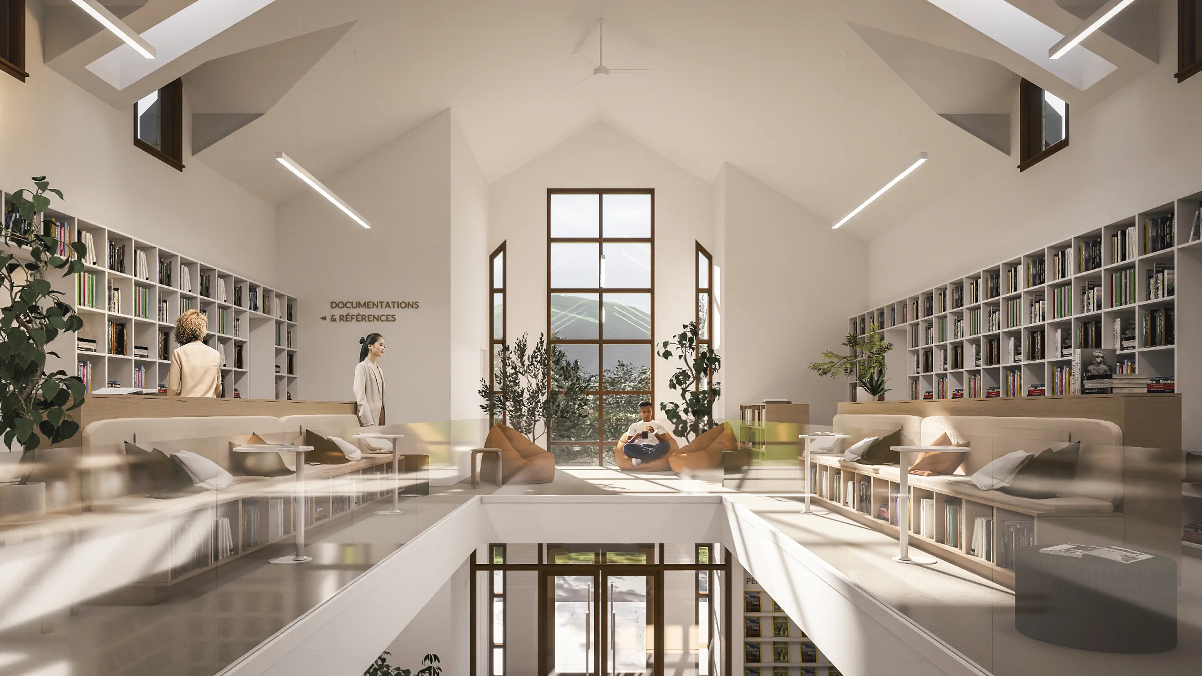architecture-culture-patrimoine-concours-style contemporain-bibliothèque