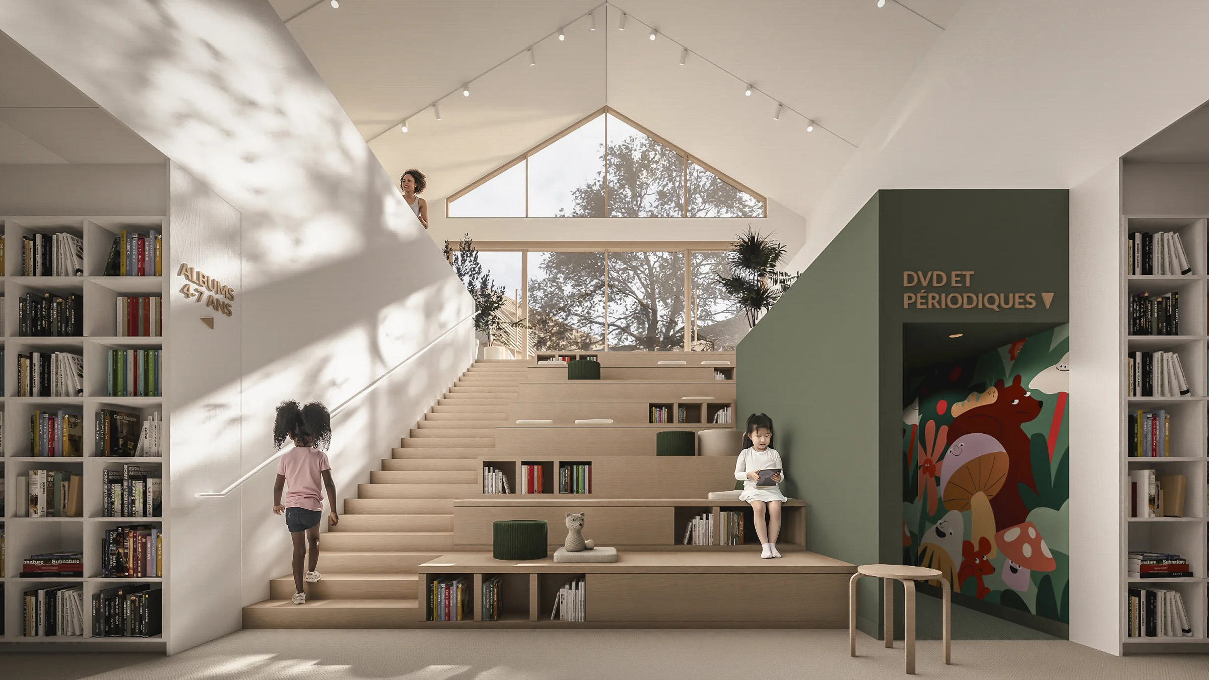 architecture-culture-patrimoine-concours-style contemporain-bibliothèque