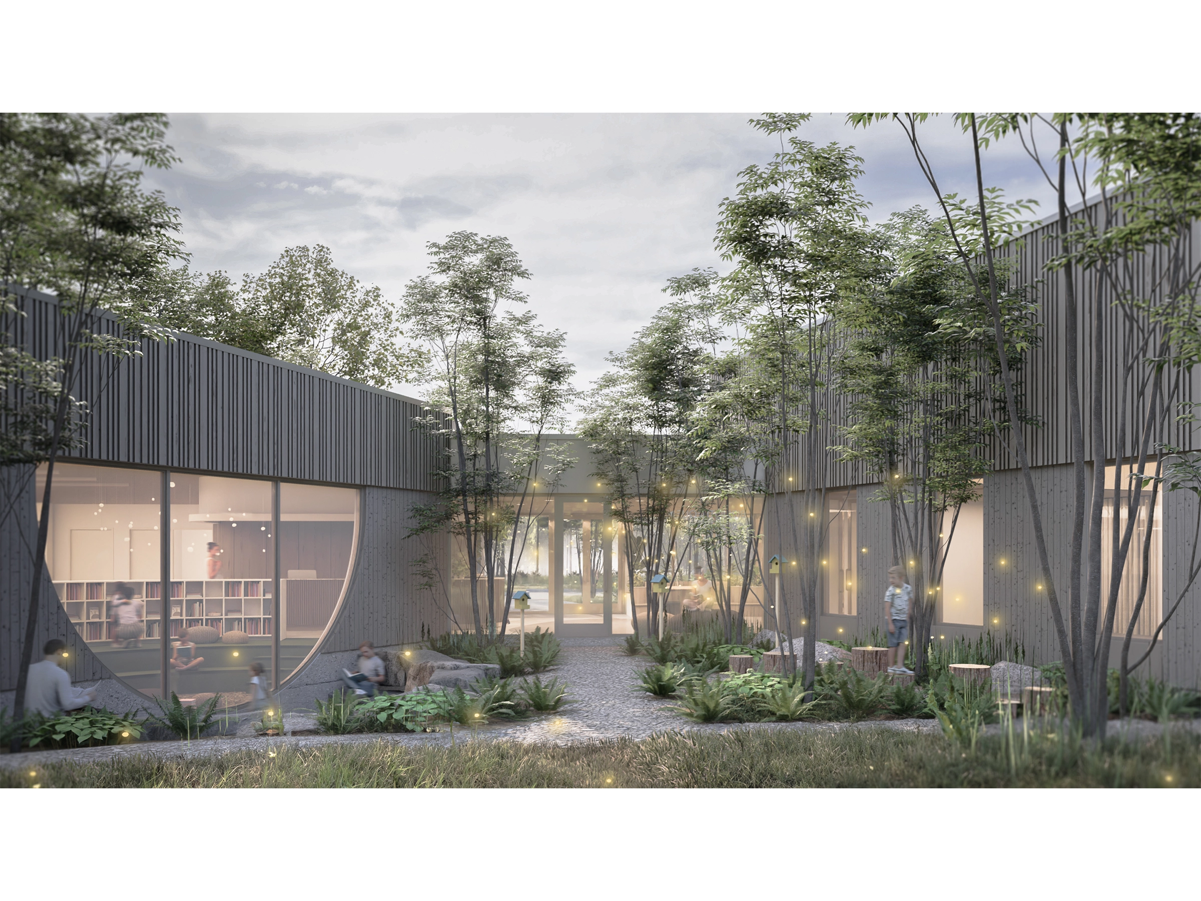 architecture-concours-bibliothèque-institutionnel-ville-forêt