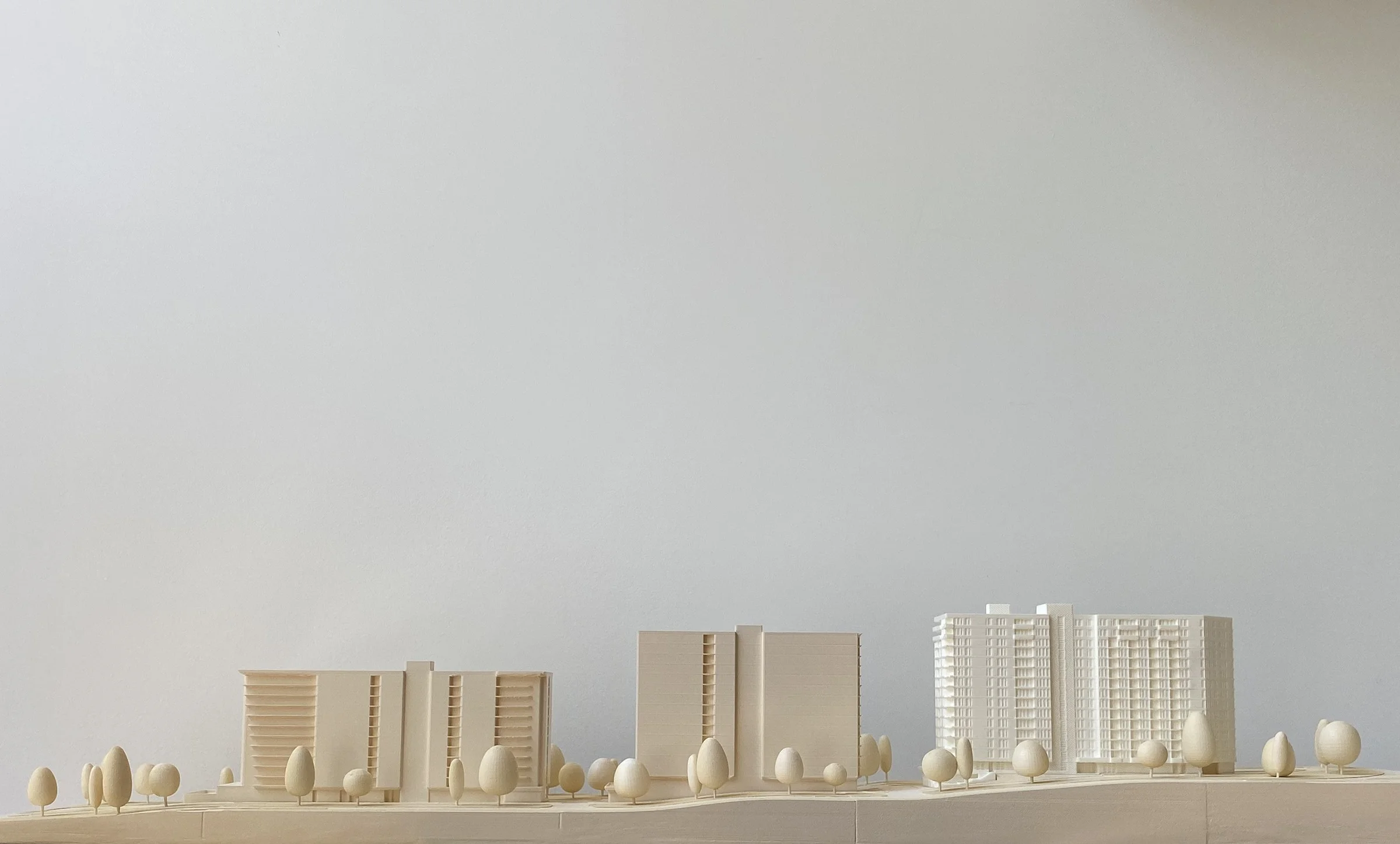 maquette architecturale-architecture model-PLA-PLA material