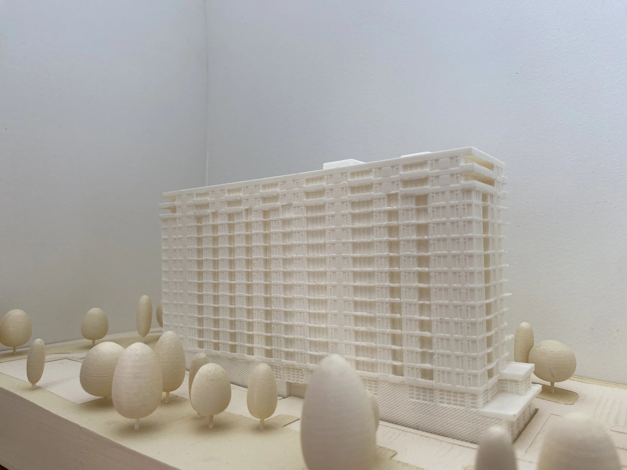 maquette architecturale-architecture model-PLA-PLA material