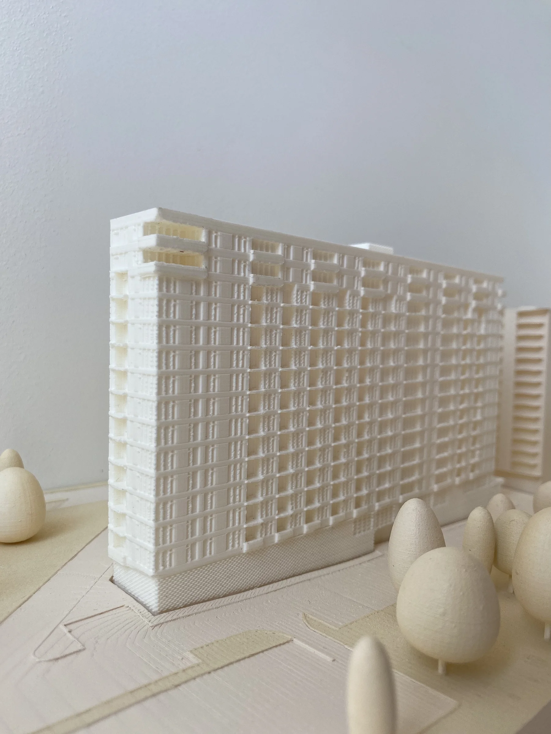 maquette architecturale-architecture model-PLA-PLA material