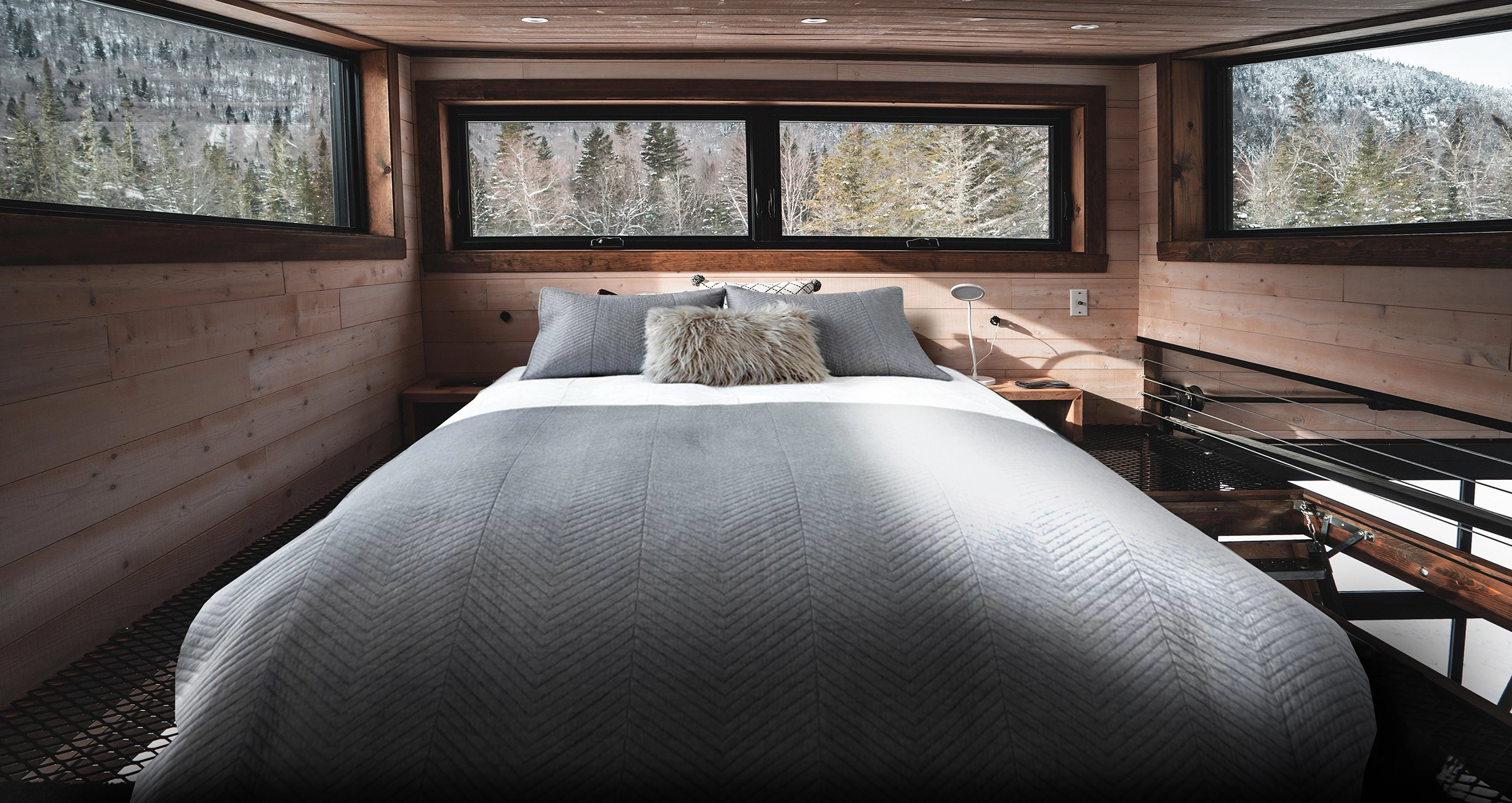 architecture-villégiature-chalet-lac-forêt-paysage-nature