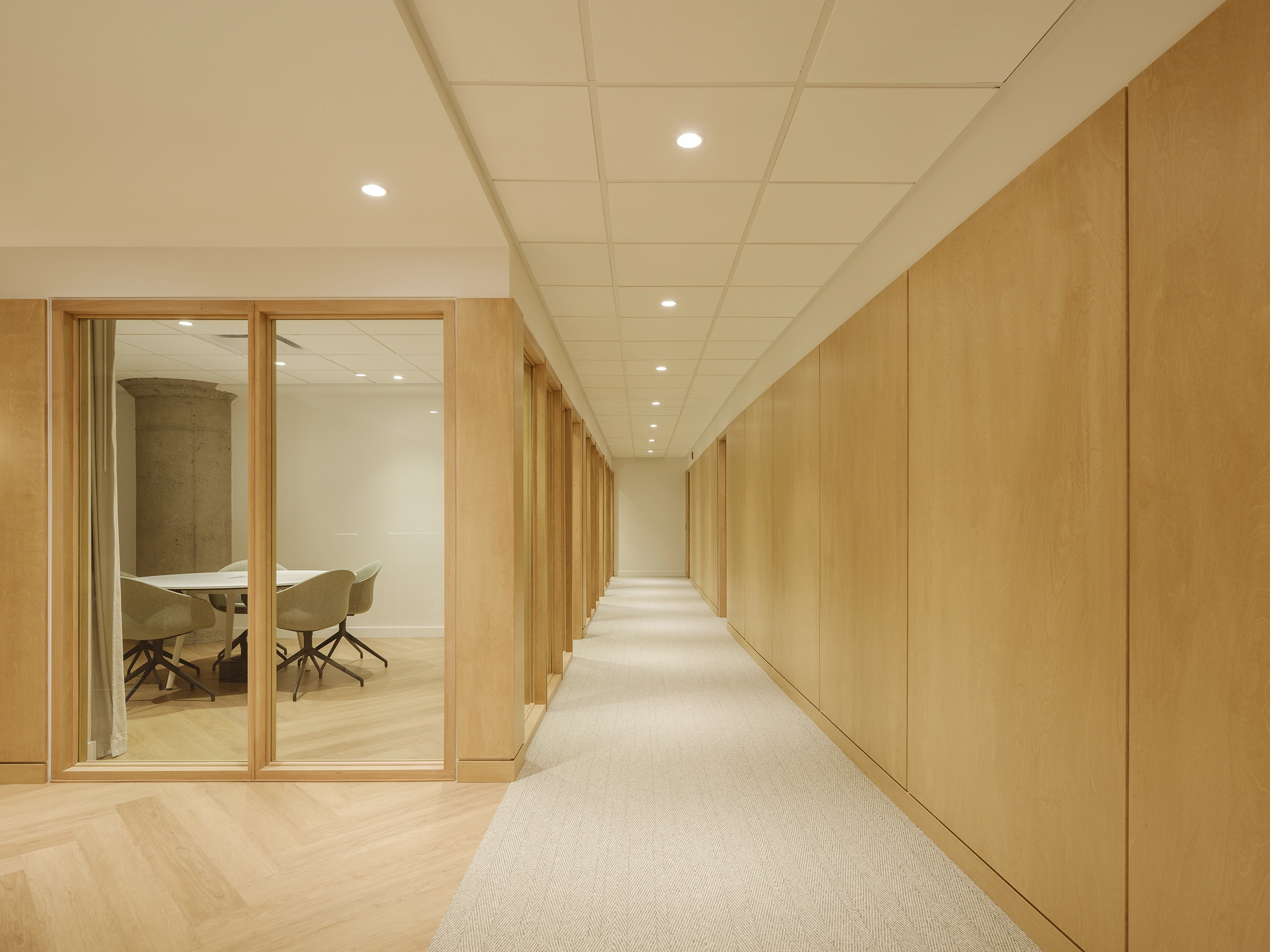 Rénovation-bureau-intérieur-bois