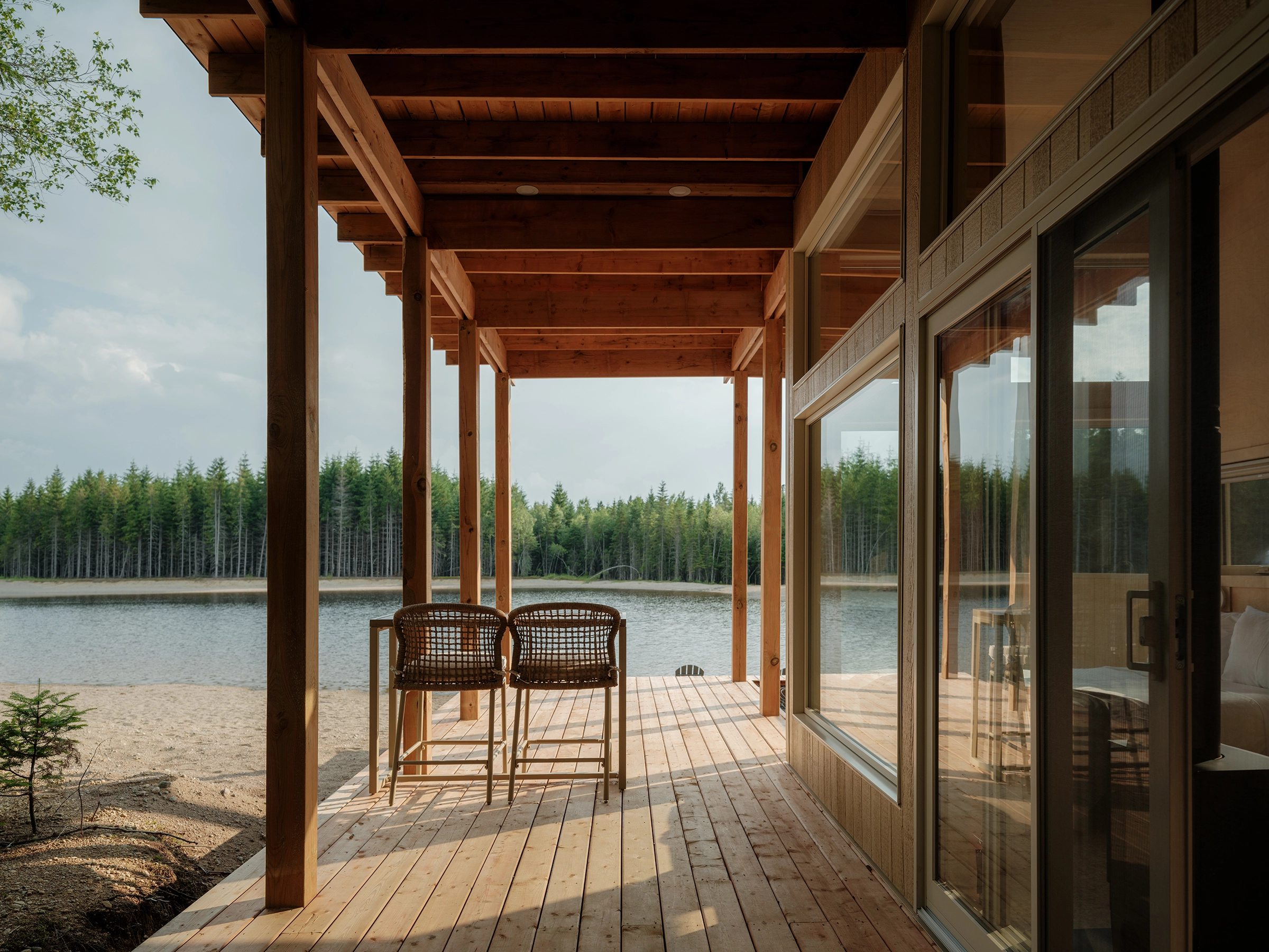 hébergement-chalet-nature-bois-lac-forêt