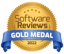 SoftwareReviews Gold Medal badge