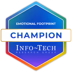 Info-Tech Emotional Footprint Champion badge