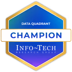Info-Tech Data Quadrant Champion