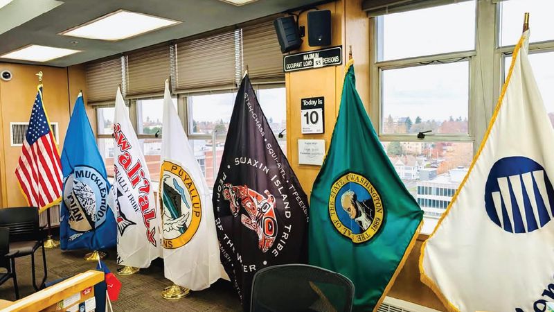 Pierce Flag December 2025
