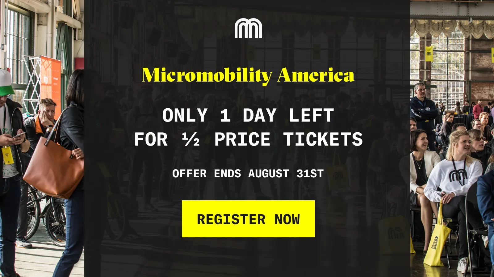 Call for 50% tickets for Micromobility America 2022, September 15-16, Richmond, CA