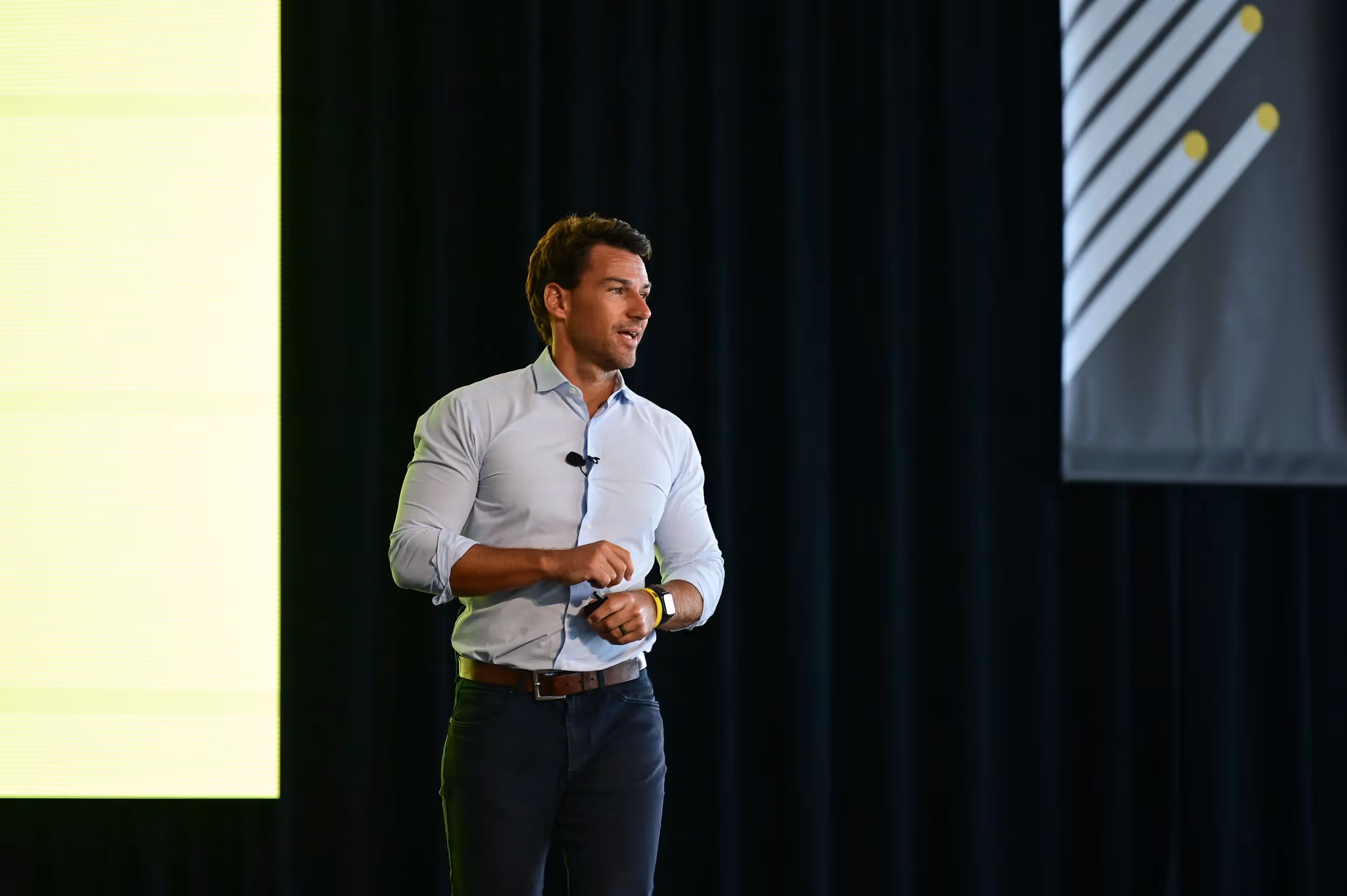 James Gross, co-founder of Micromobility Industries announces Ride Review, ridereview.io at Micromobility America 2022